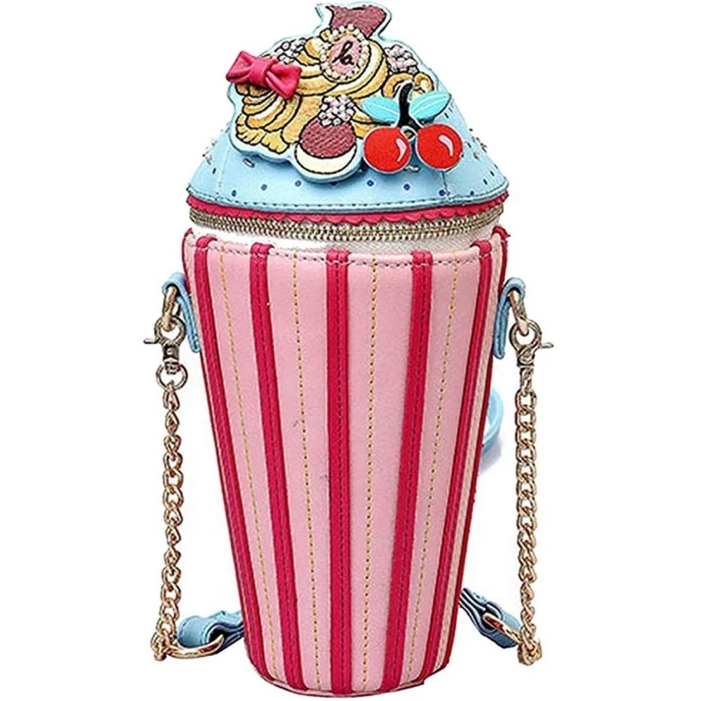 Youi-Gifts Food Shaped Crossbody Cartoon Purse